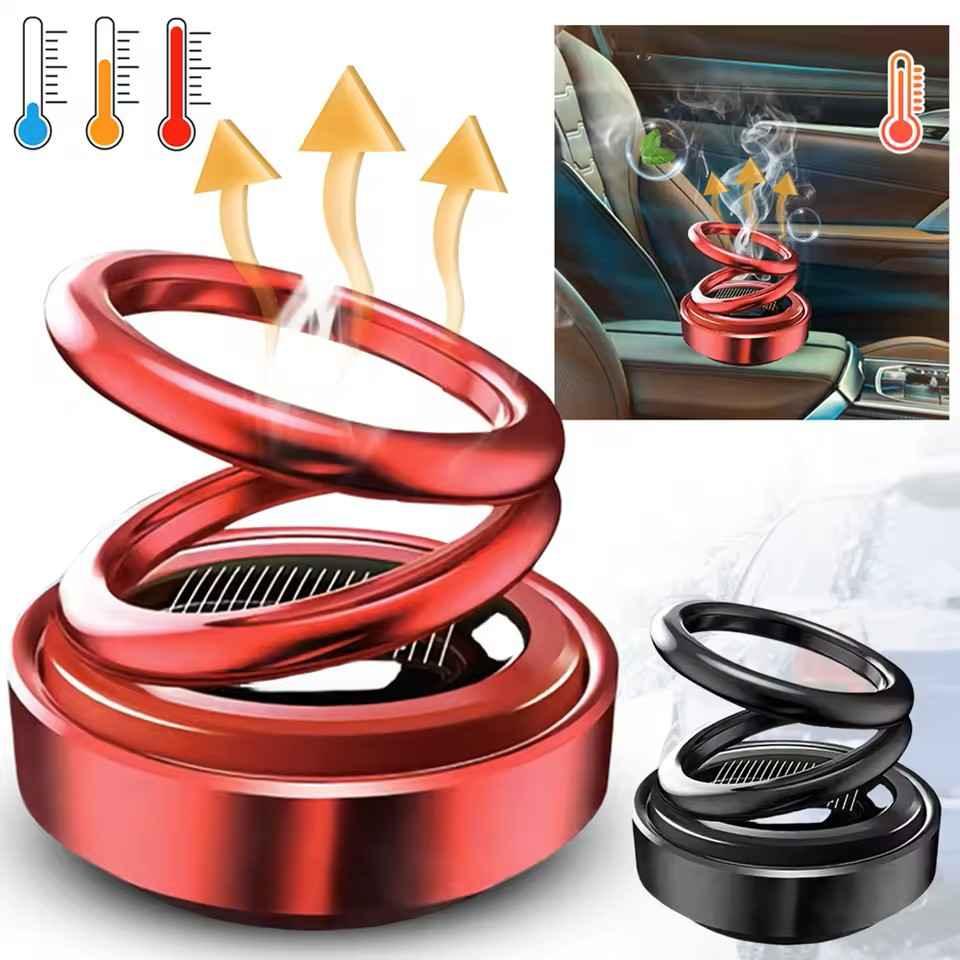 AutoZen™ – Perfume Solar Giratorio Para Auto