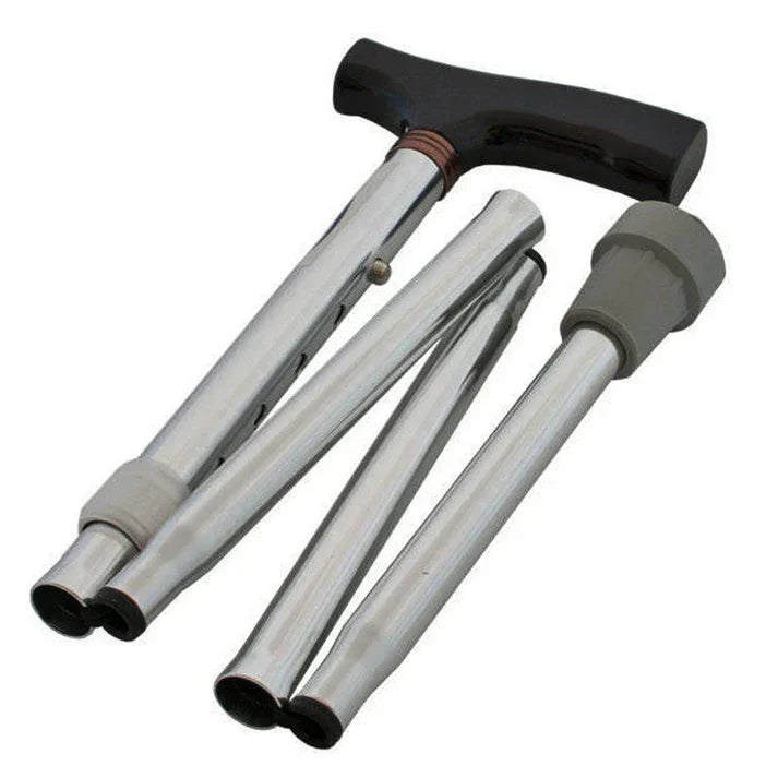 Bastón Plegable Ajustable En Aluminio