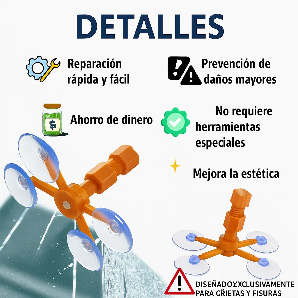 Windshield Pro® kit Reparador De Vidrios