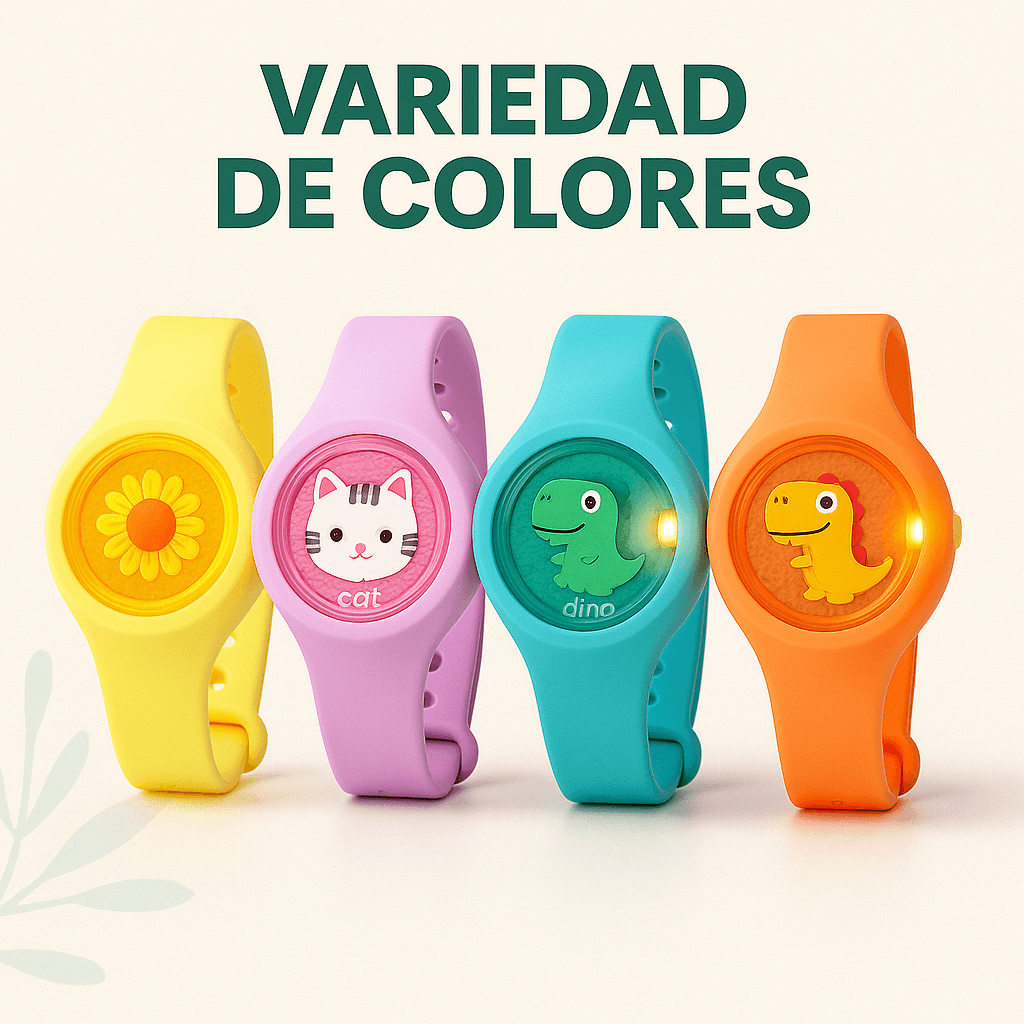 Pulsera Repelente Para Niños