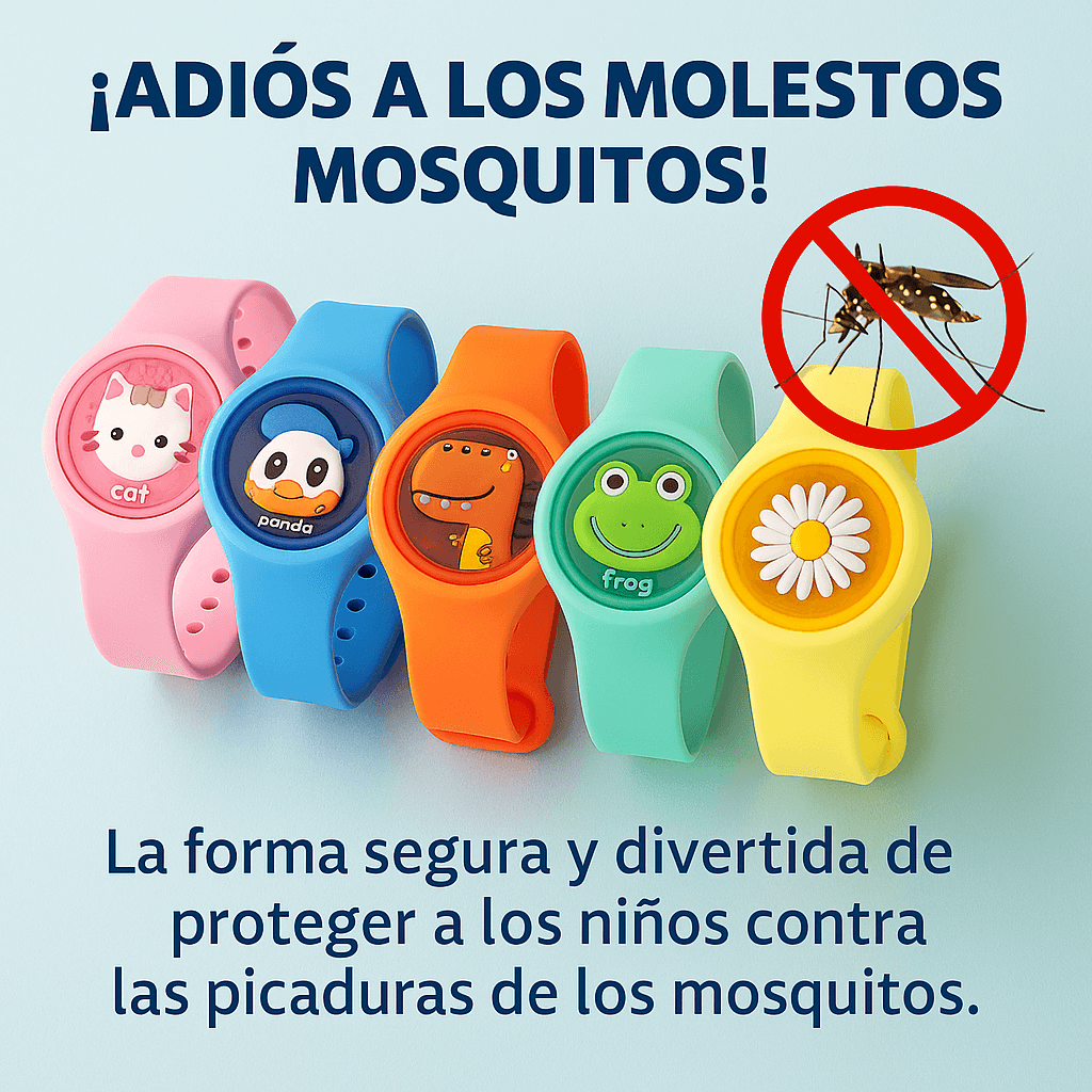Pulsera Repelente Para Niños