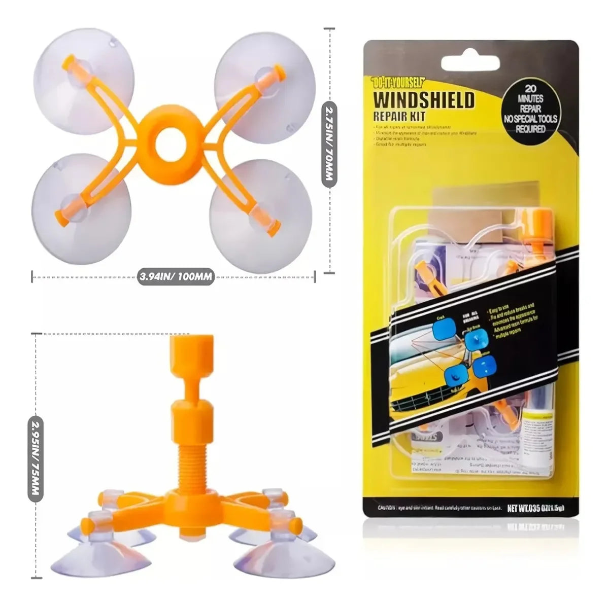 Windshield Pro® kit Reparador De Vidrios